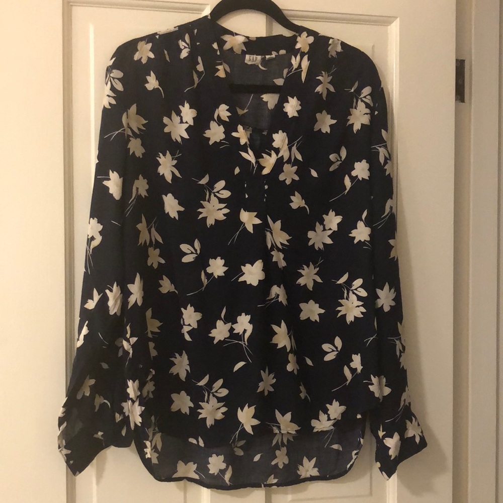 Breezy Flower Print Top
